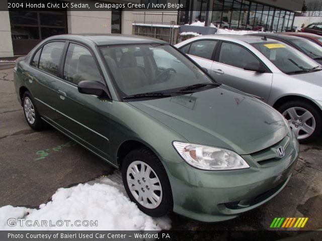 2004 Honda Civic LX Sedan in Galapagos Green