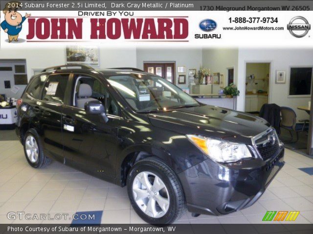 2014 Subaru Forester 2.5i Limited in Dark Gray Metallic