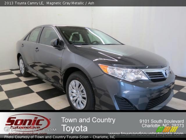 2013 Toyota Camry LE in Magnetic Gray Metallic