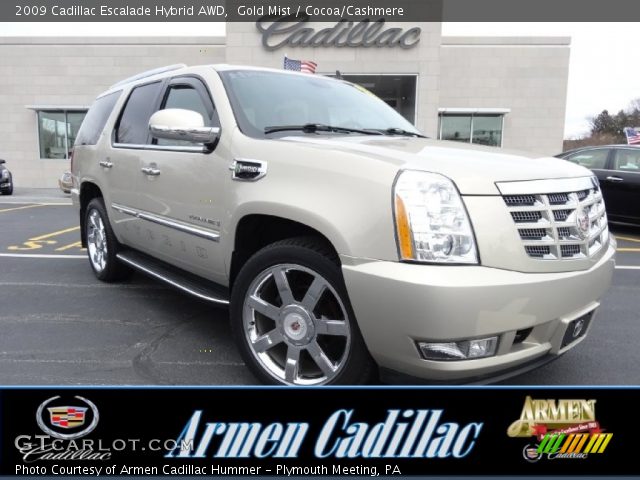 2009 Cadillac Escalade Hybrid AWD in Gold Mist