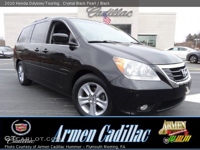 2010 Honda Odyssey Touring in Crystal Black Pearl