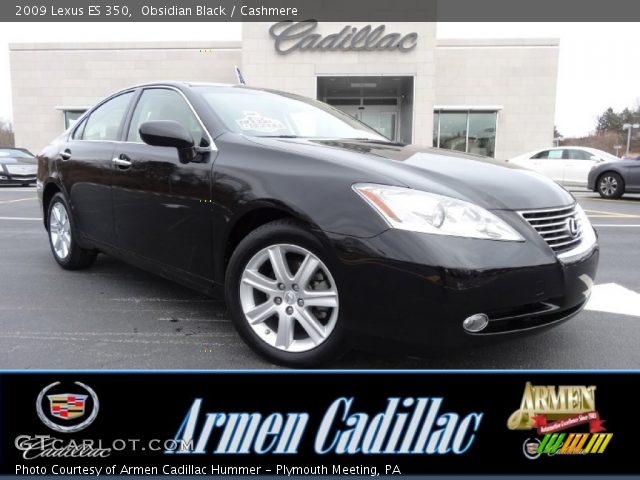 2009 Lexus ES 350 in Obsidian Black