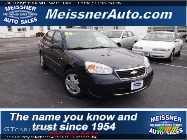 2006 Chevrolet Malibu LT Sedan in Dark Blue Metallic