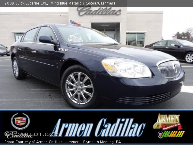 2009 Buick Lucerne CXL in Ming Blue Metallic