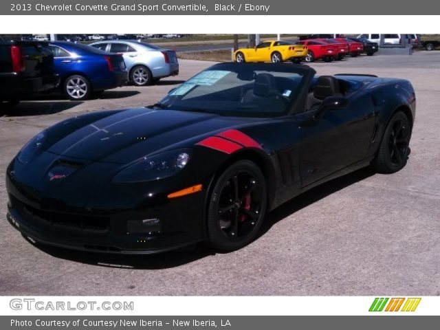 2013 Chevrolet Corvette Grand Sport Convertible in Black