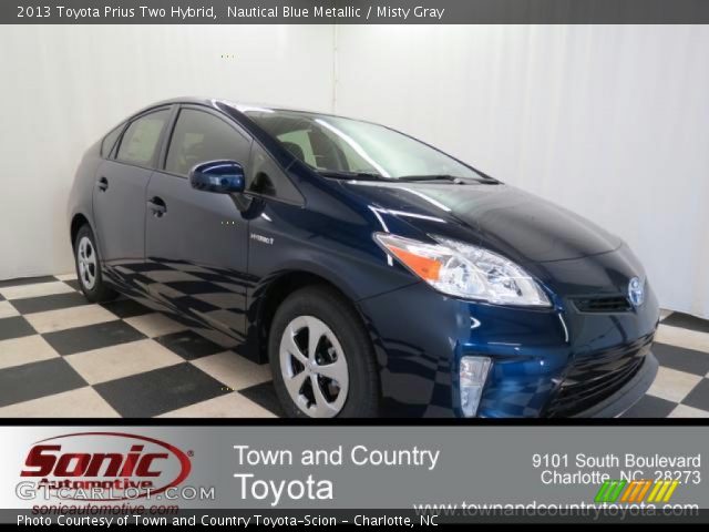 2013 Toyota Prius Two Hybrid in Nautical Blue Metallic