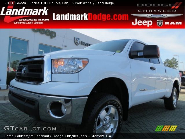 2011 Toyota Tundra TRD Double Cab in Super White