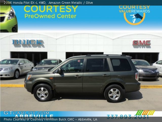 2006 Honda Pilot EX-L 4WD in Amazon Green Metallic