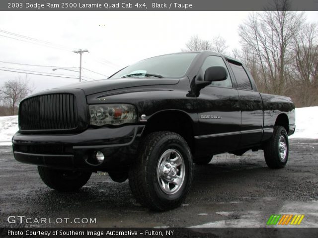 2003 Dodge Ram 2500 Laramie Quad Cab 4x4 in Black