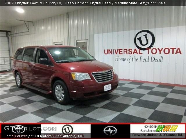 2009 Chrysler Town & Country LX in Deep Crimson Crystal Pearl