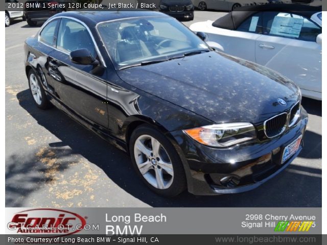 2012 BMW 1 Series 128i Coupe in Jet Black