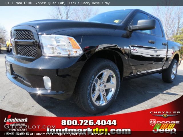 2013 Ram 1500 Express Quad Cab in Black