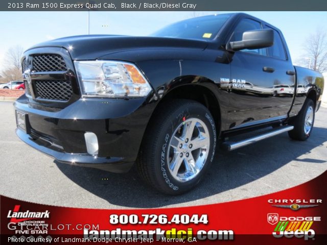 2013 Ram 1500 Express Quad Cab in Black