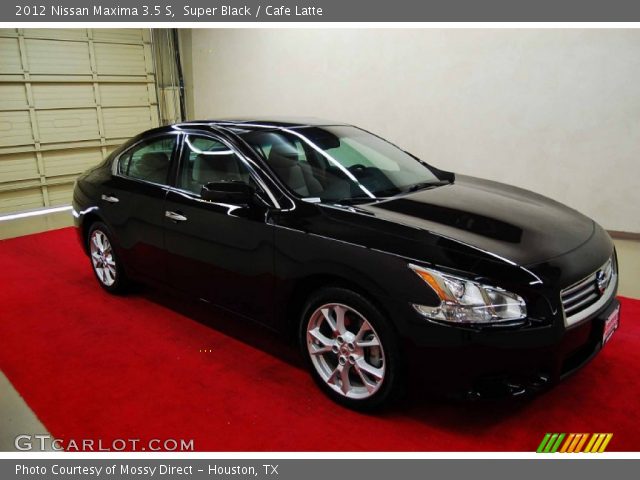 2012 Nissan Maxima 3.5 S in Super Black