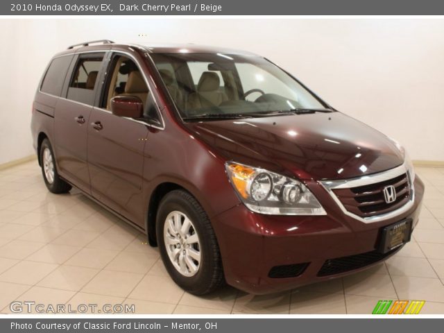 2010 Honda Odyssey EX in Dark Cherry Pearl