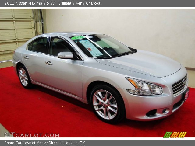 2011 Nissan Maxima 3.5 SV in Brilliant Silver