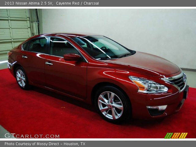 2014 Nissan altima cayenne red