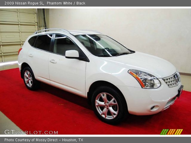 2009 Nissan Rogue SL in Phantom White