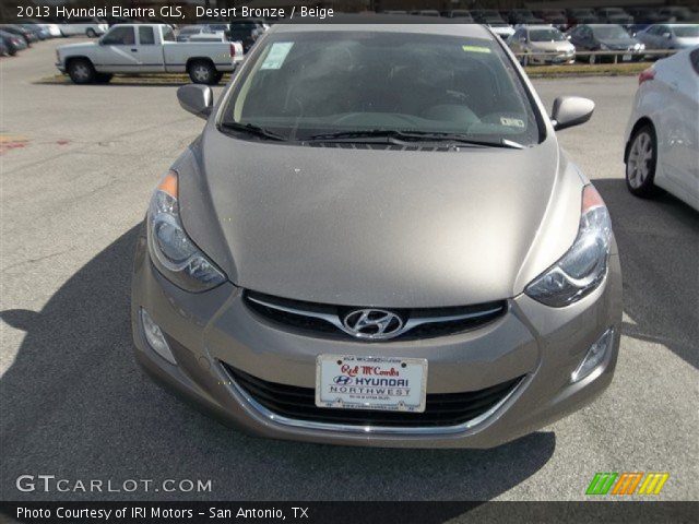2013 Hyundai Elantra GLS in Desert Bronze