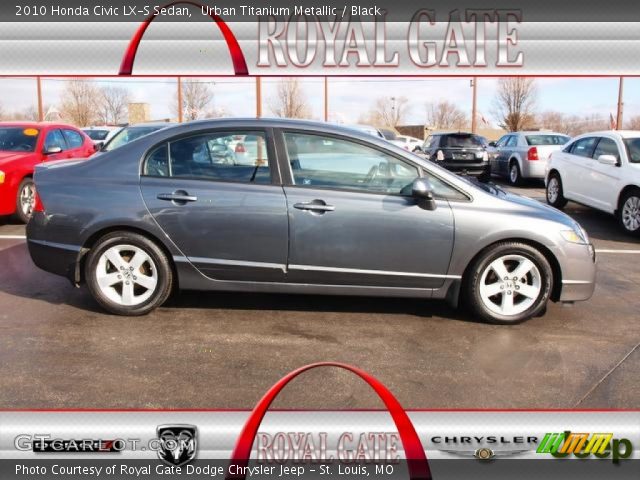 2010 Honda Civic LX-S Sedan in Urban Titanium Metallic