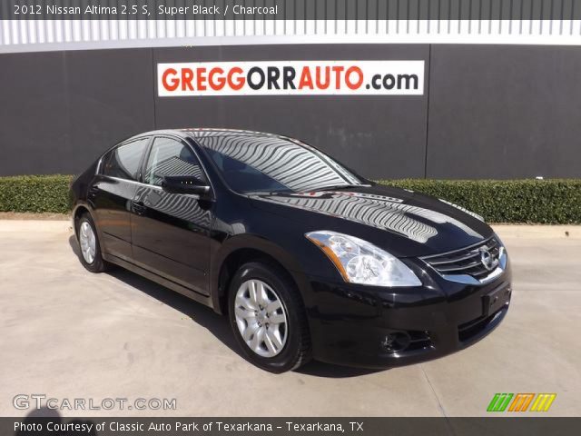 2012 Nissan Altima 2.5 S in Super Black