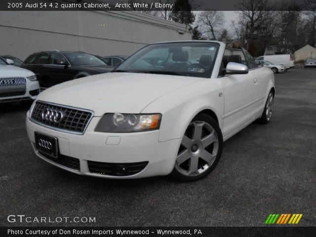 2005 Audi S4 4.2 quattro Cabriolet in Arctic White