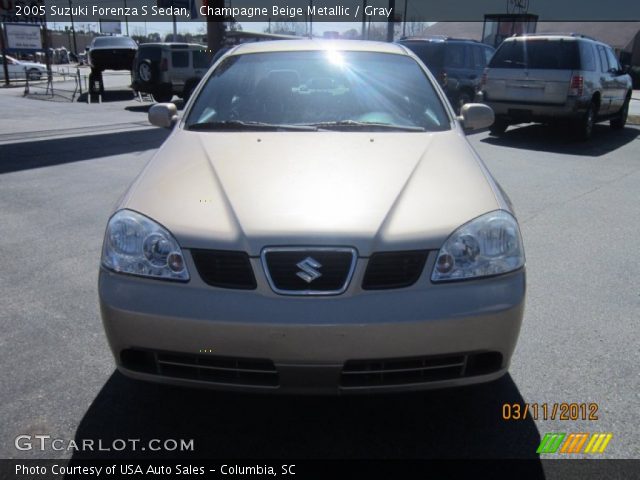 2005 Suzuki Forenza S Sedan in Champagne Beige Metallic