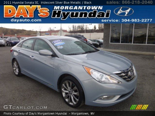 2011 Hyundai Sonata SE in Iridescent Silver Blue Metallic