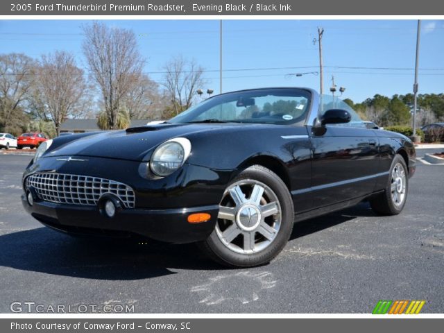 2005 Ford Thunderbird Premium Roadster in Evening Black