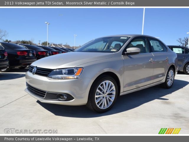 2013 Volkswagen Jetta TDI Sedan in Moonrock Silver Metallic
