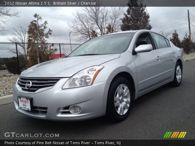 2012 Nissan Altima 2.5 S in Brilliant Silver
