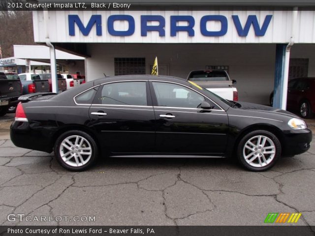 2012 Chevrolet Impala LTZ in Black