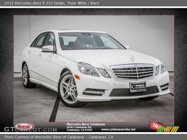 2013 Mercedes-Benz E 350 Sedan in Polar White