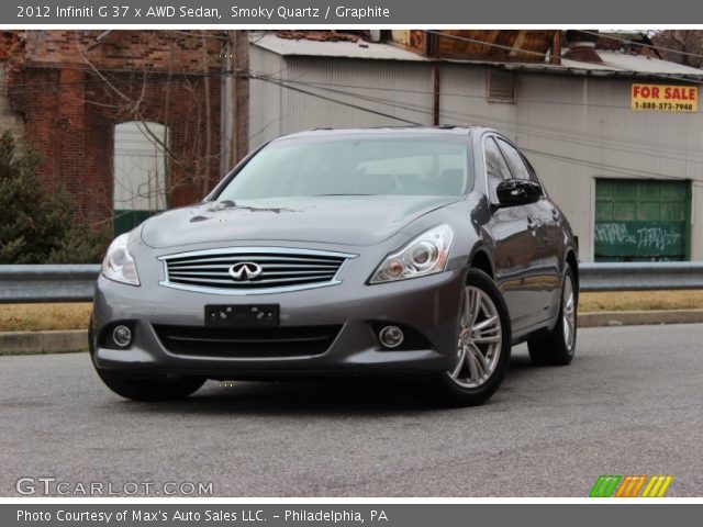 2012 Infiniti G 37 x AWD Sedan in Smoky Quartz