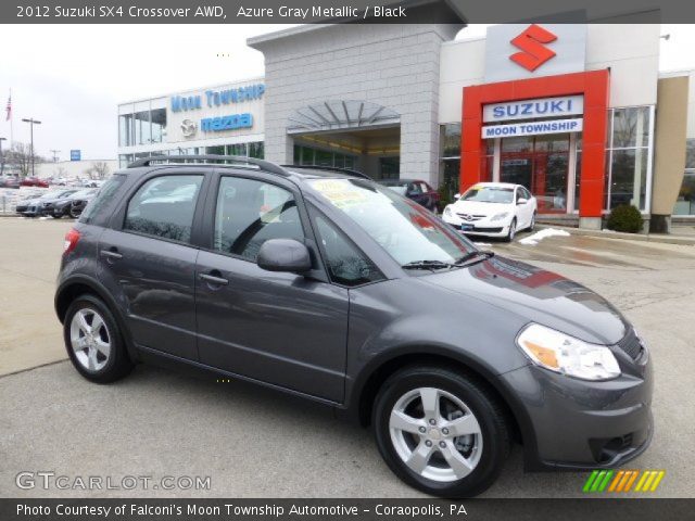 2012 Suzuki SX4 Crossover AWD in Azure Gray Metallic