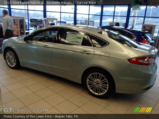 2013 Ford Fusion Hybrid SE in Ice Storm Metallic