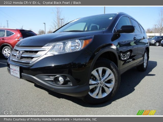 2012 Honda CR-V EX-L in Crystal Black Pearl