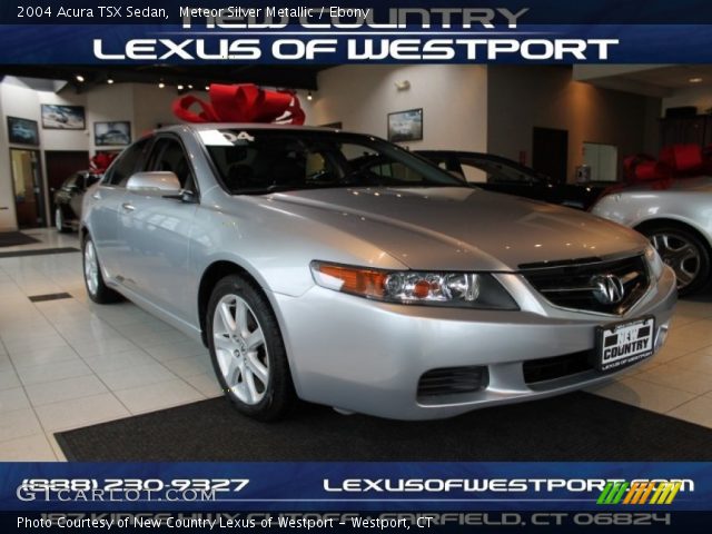 2004 Acura TSX Sedan in Meteor Silver Metallic