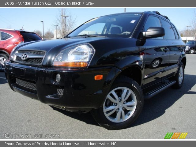 2009 Hyundai Tucson GLS in Obsidian Black