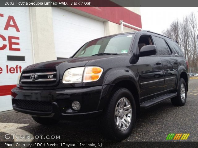 2003 Toyota Sequoia Limited 4WD in Black