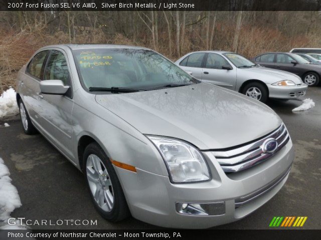 2007 Ford Fusion SEL V6 AWD in Silver Birch Metallic