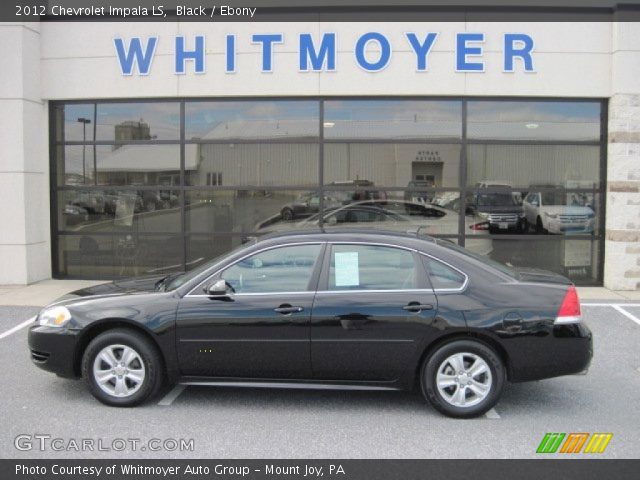 2012 Chevrolet Impala LS in Black