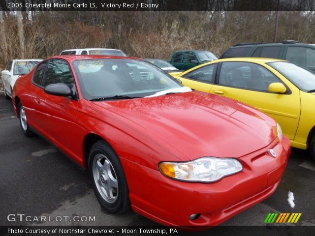 2005 Chevrolet Monte Carlo LS in Victory Red