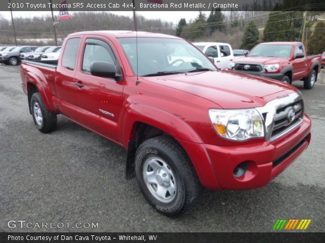 2010 Toyota Tacoma SR5 Access Cab 4x4 in Barcelona Red Metallic