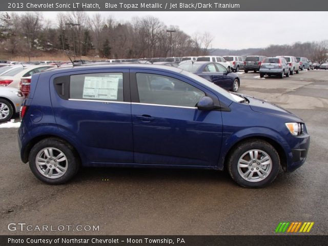 2013 Chevrolet Sonic LT Hatch in Blue Topaz Metallic