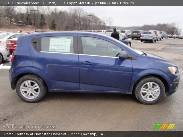 2013 Chevrolet Sonic LT Hatch in Blue Topaz Metallic