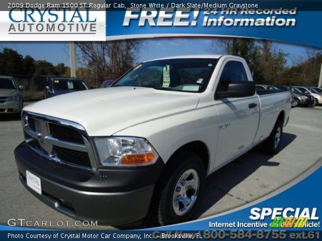 2009 Dodge Ram 1500 ST Regular Cab in Stone White