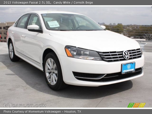 2013 Volkswagen Passat 2.5L SEL in Candy White