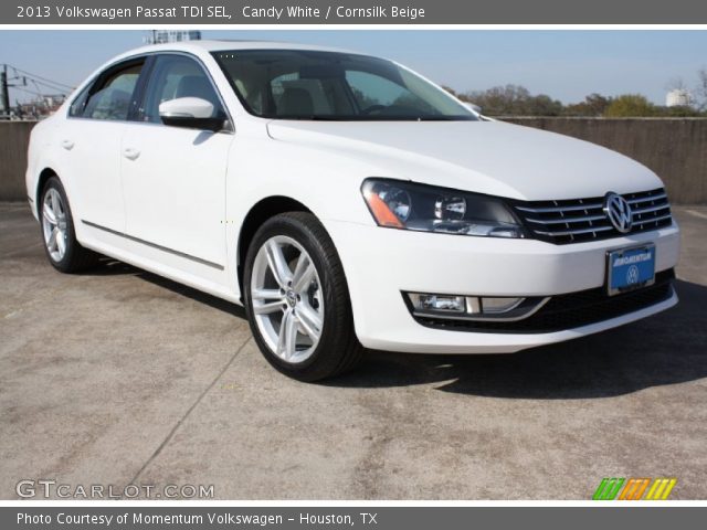 2013 Volkswagen Passat TDI SEL in Candy White