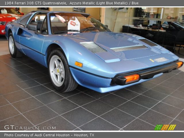 1984 Ferrari 308 GTS Quattrovalvole in Azzuro Metallic (Light Blue Metallic)